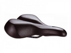 сідло BBB ComfortPlus чорн. 210 x 270mm ergonomic saddle memory foam steel rail